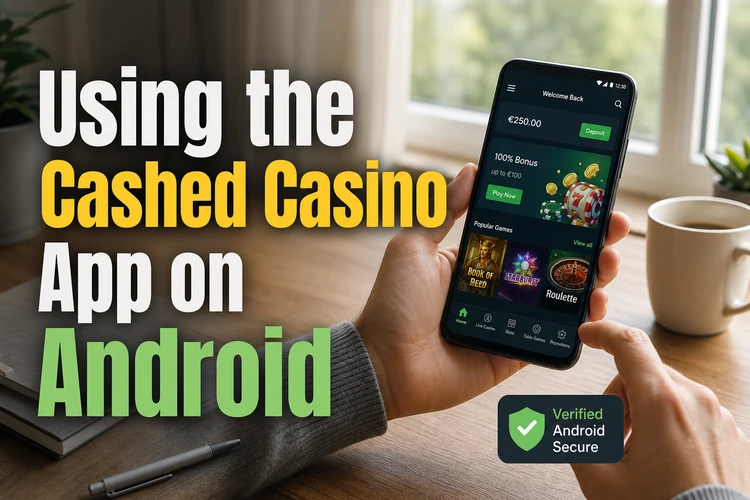 Using the Cashed Casino App on Android