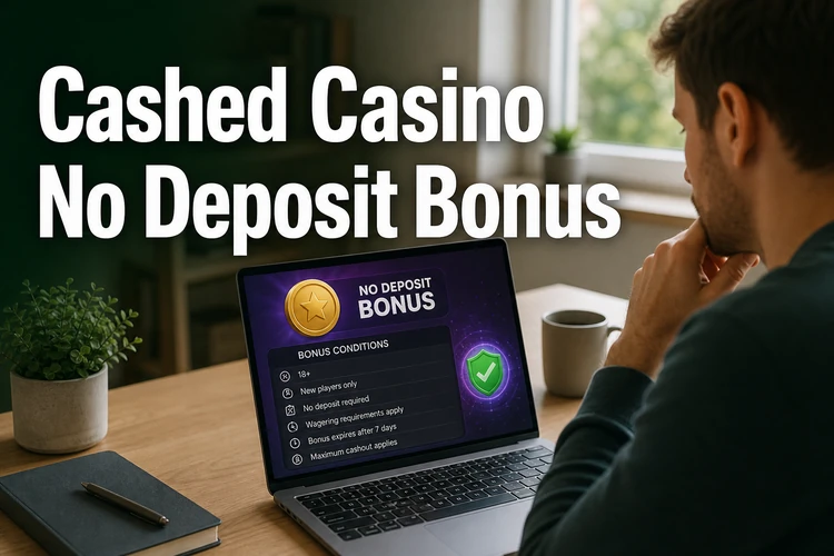 Cashed Casino No Deposit Bonus